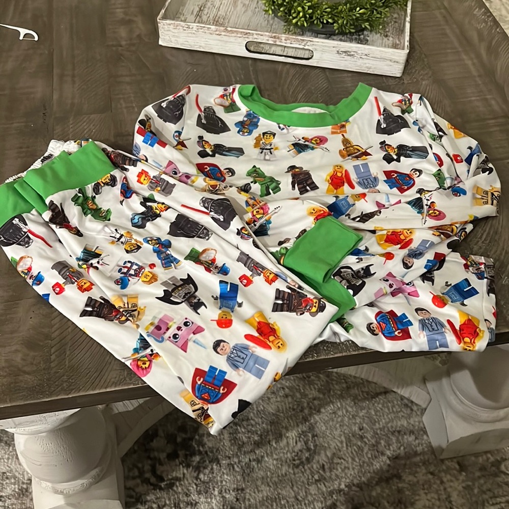 Lego boy pajamas